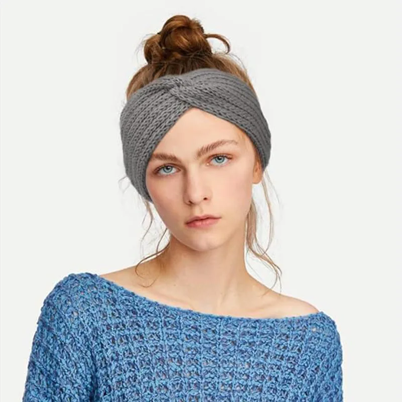 Comfortable Knitted Polyester Headbands