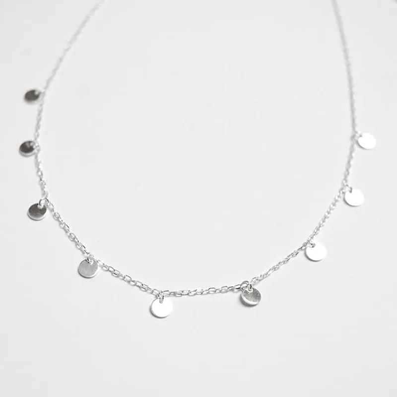Copper Silver Plated Teen Girl Necklace